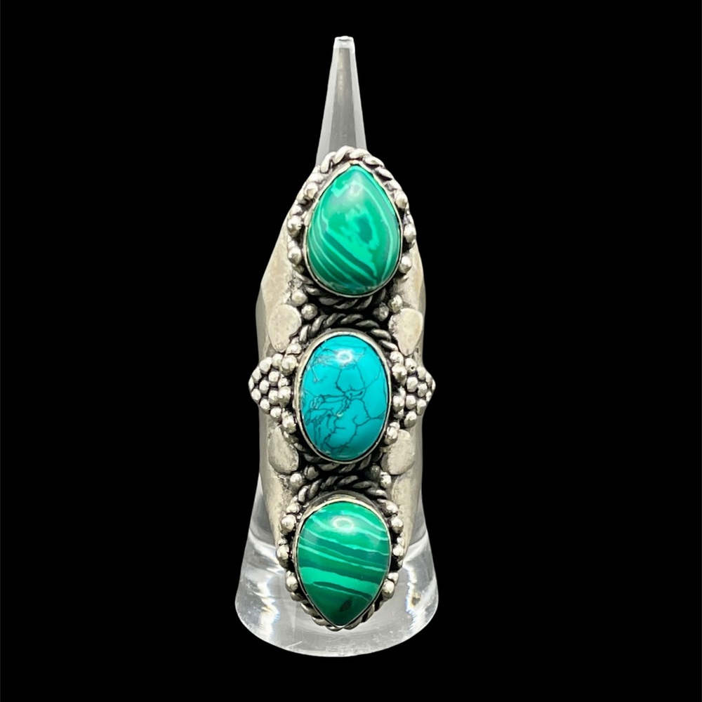 Vintage Tibetan ring - Picture 2 of 4